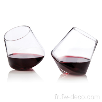 Verres à vin rouge sans tige de tulert de 12 oz